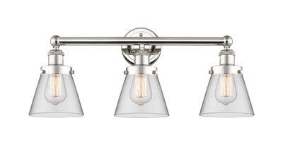 Edison Bath Vanity Light Cast Brass Glass