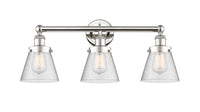 Cone 24-Inch 3-Light Bath Vanity Light 11.25-Inch High