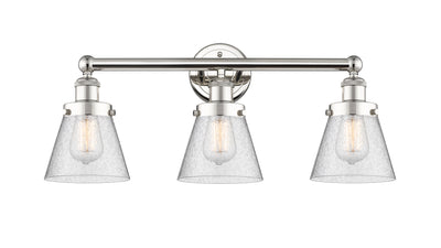 Edison Bath Vanity Light Cast Brass Glass