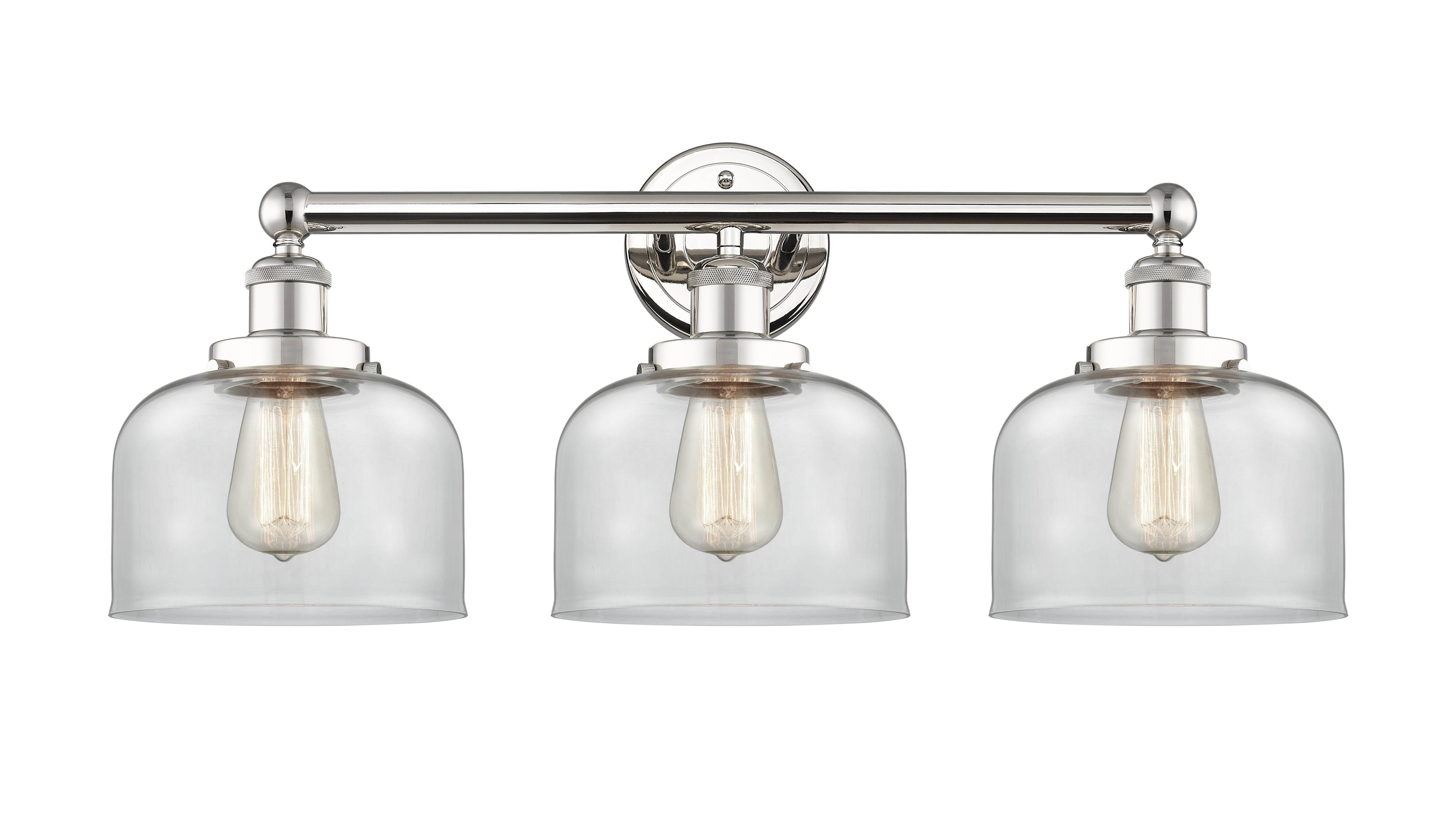 Edison Bath Vanity Light Cast Brass 25"