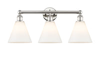 Edison Bath Vanity Light Cast Brass 24.5 Inch