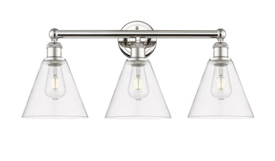Edison Bath Vanity Light Cast Brass 24.5 Inch