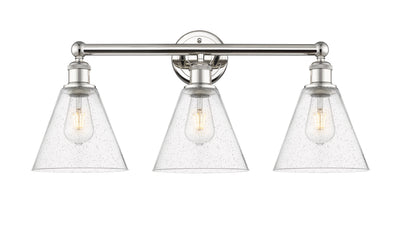 Edison Bath Vanity Light Cast Brass 24.5 Inch