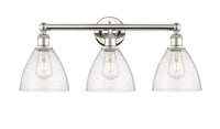 Edison Bath Vanity Light Cast Brass Glass