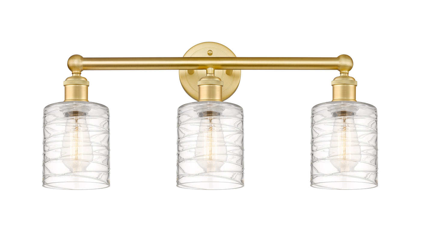 Edison Bath Vanity Light Cast Brass 23 Inches