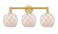 Edison Bath Vanity Light Cast Brass Steel