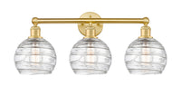 Edison Bath Vanity Light Cast Brass 3 Lights