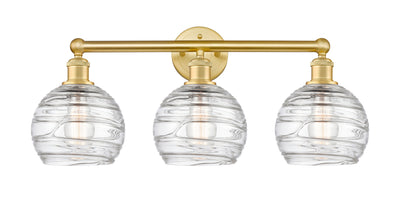 Edison Bath Vanity Light Cast Brass 3 Lights