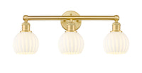 Edison Bath Vanity Light 3 Lights Brass