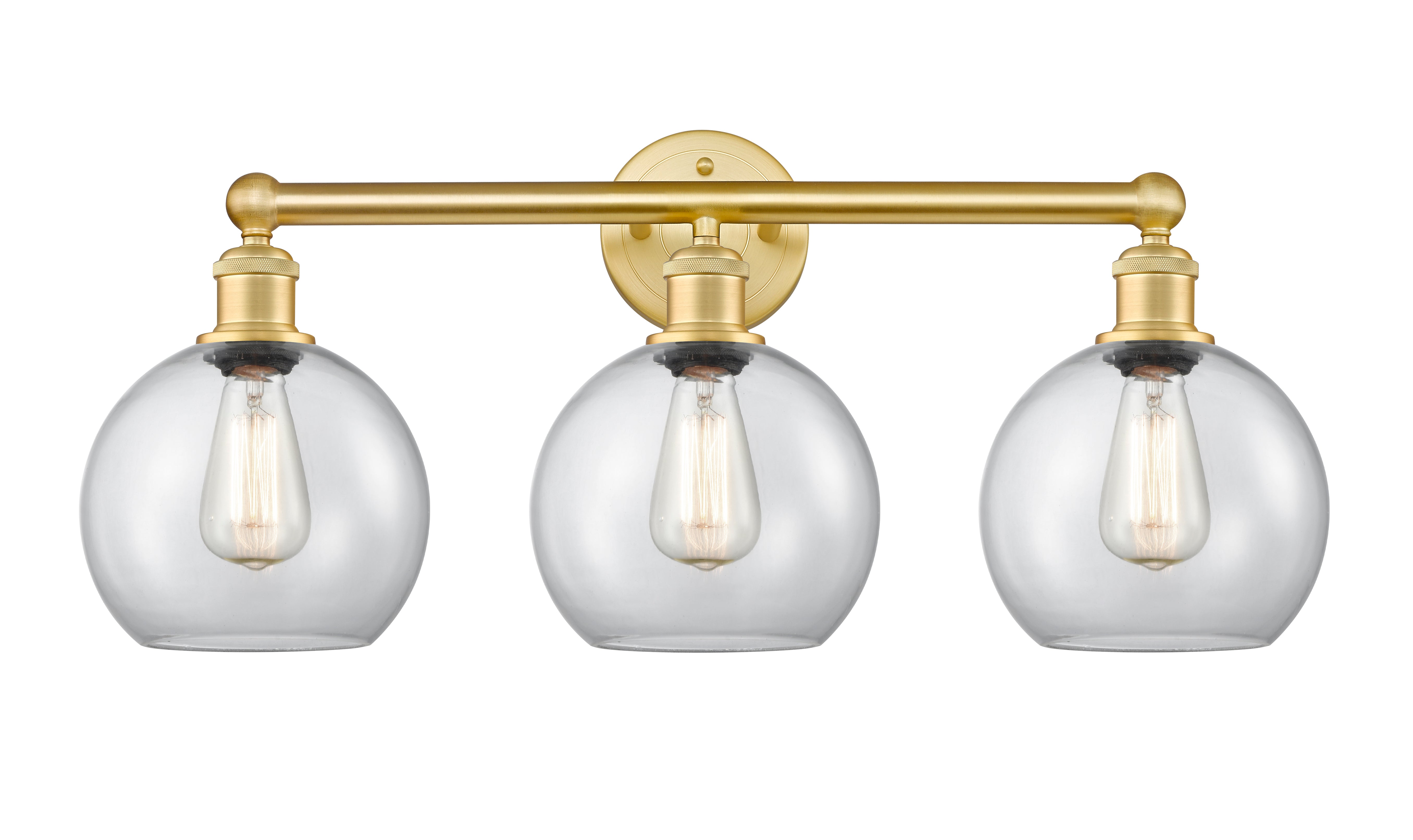 Edison Bath Vanity Light Cast Brass Steel