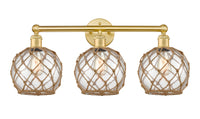 Edison Bath Vanity Light Cast Brass Steel