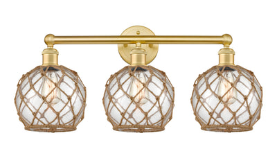 Edison Bath Vanity Light Cast Brass Steel
