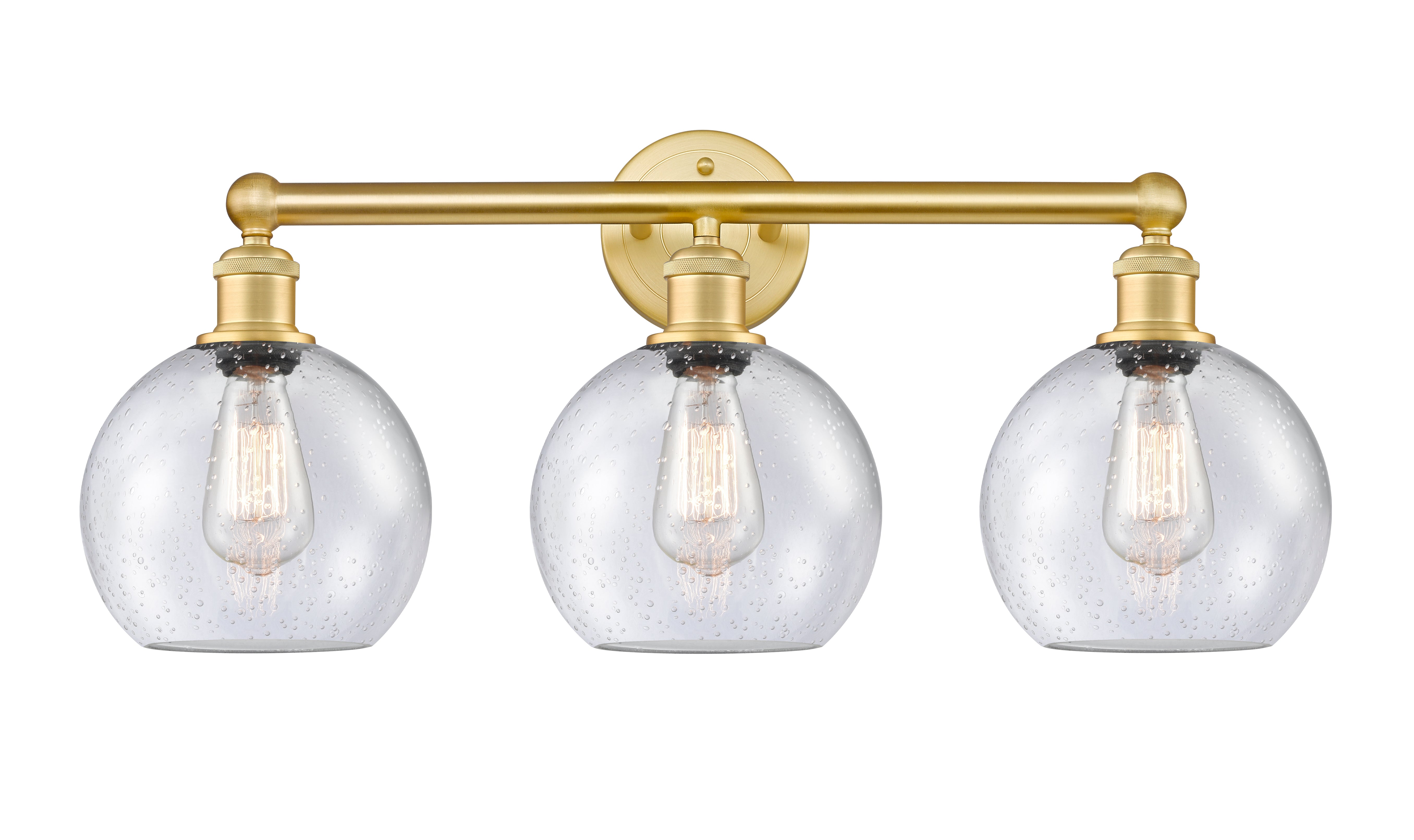 Edison Bath Vanity Light Cast Brass Steel