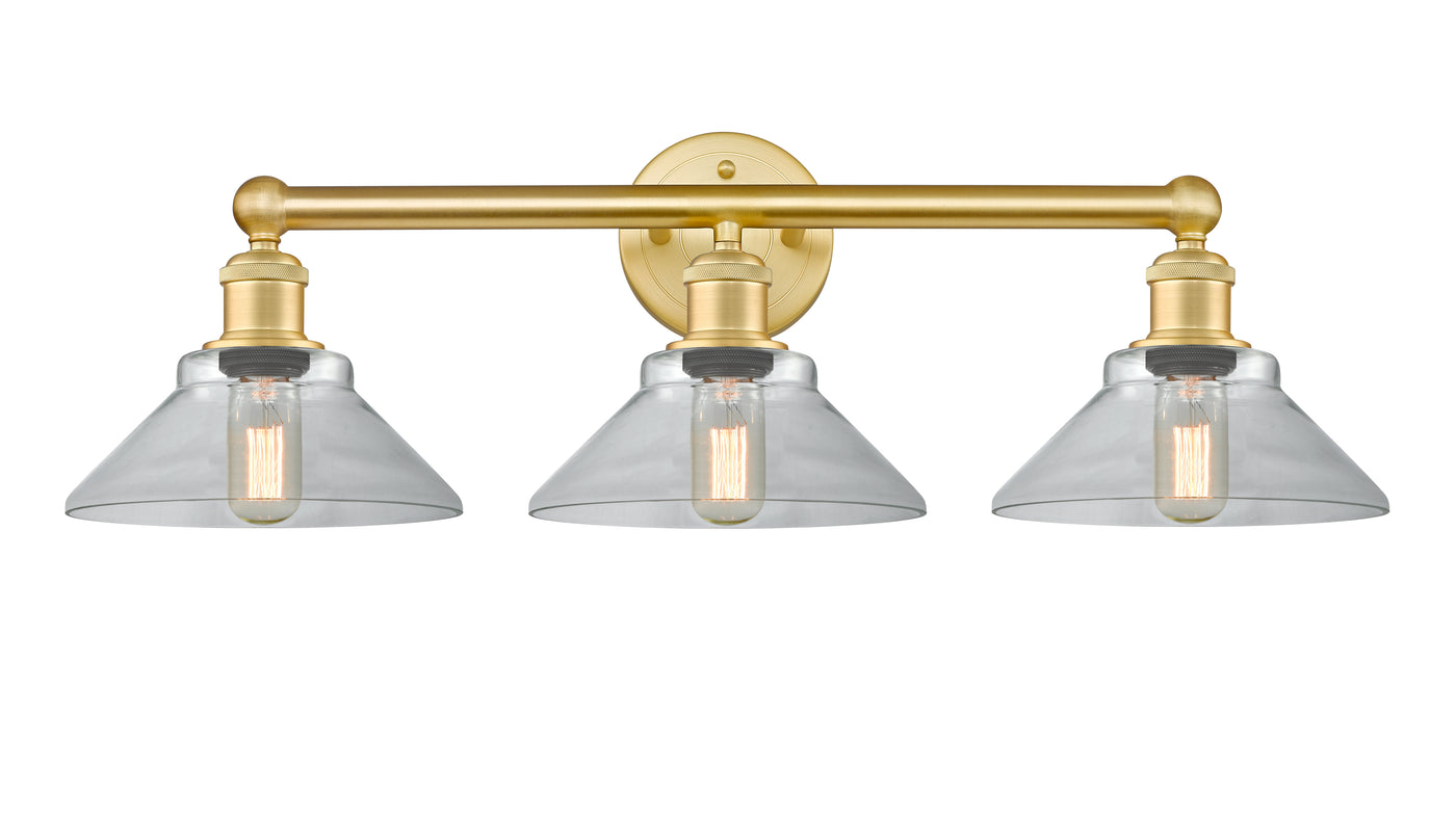 Edison Bath Vanity Light Cast Brass 26"