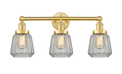 Edison Bath Vanity Light Cast Brass Glass