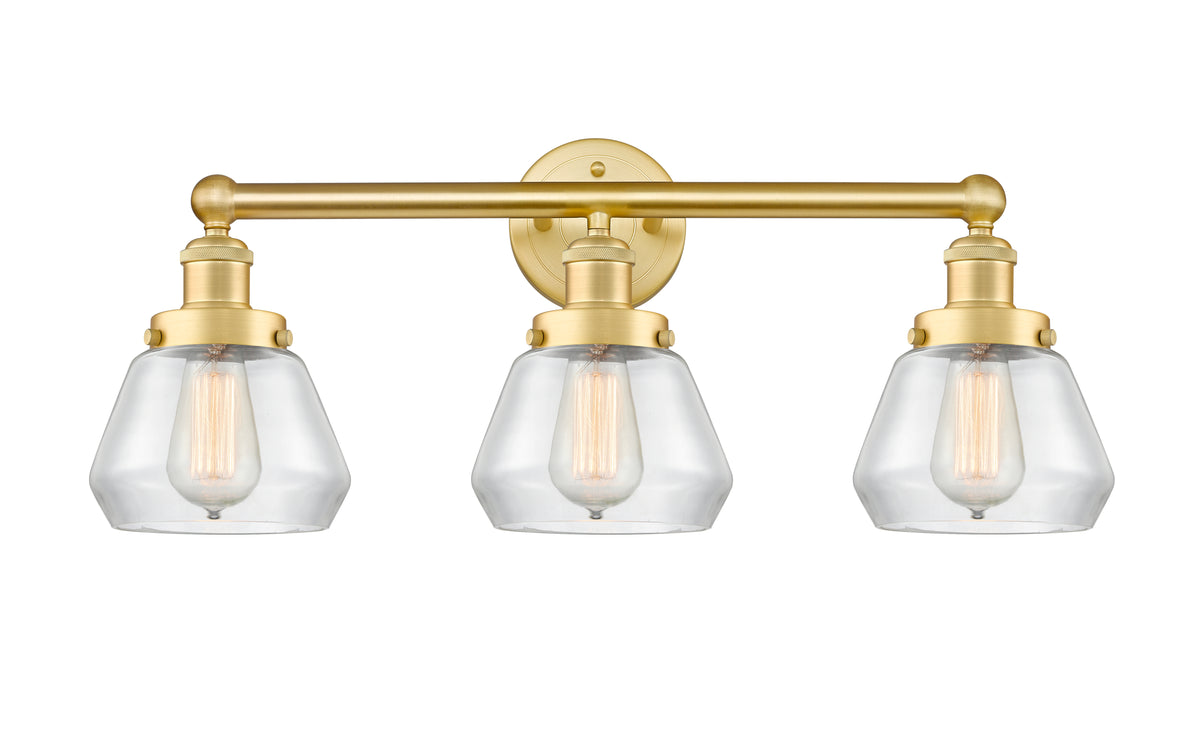 Fulton 25-Inch 3-Light Bath Vanity Light 10.75-Inch High