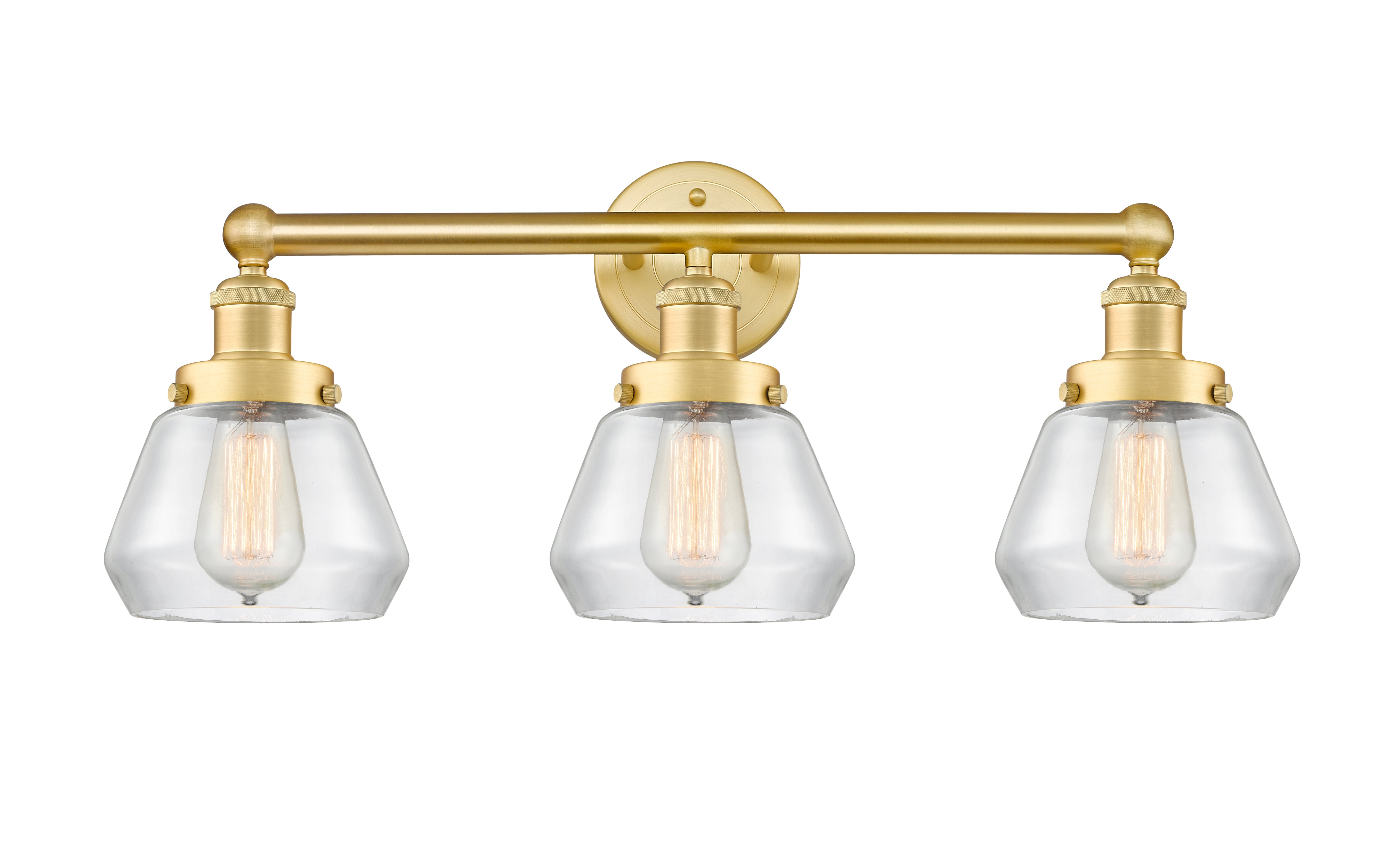 Edison Bath Vanity Light Cast Brass