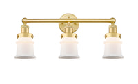 Canton 23-Inch 3-Light Bath Vanity Light 10.75-Inch High 7.125-Inch Extension