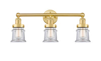 Canton 23-Inch 3-Light Bath Vanity Light 10.75-Inch High 7.125-Inch Extension