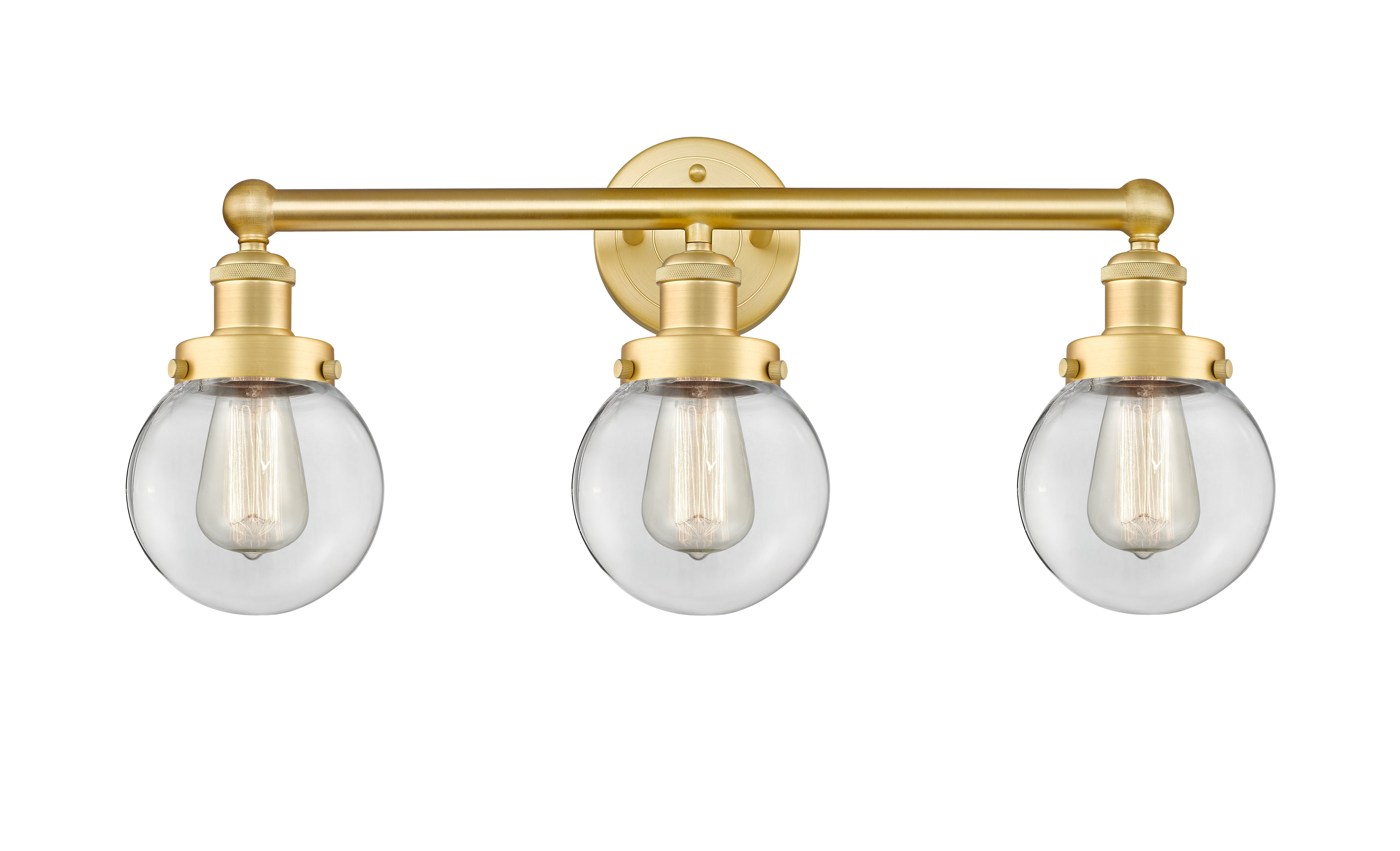Edison Bath Vanity Light Cast Brass