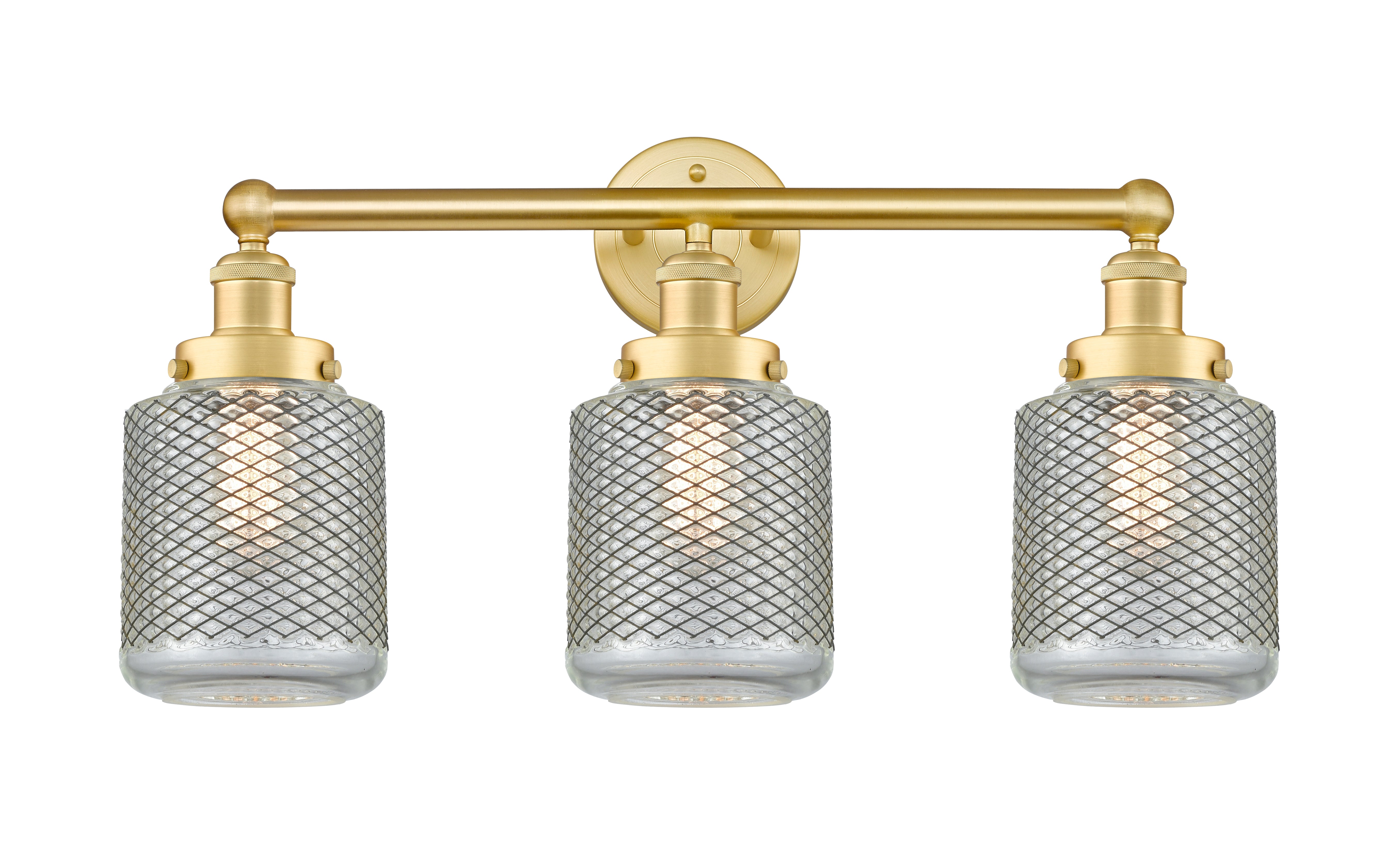 Edison Bath Vanity Light Cast Brass Finish