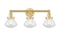 Olean 25-Inch 3-Light Bath Vanity Light Bowl Shade
