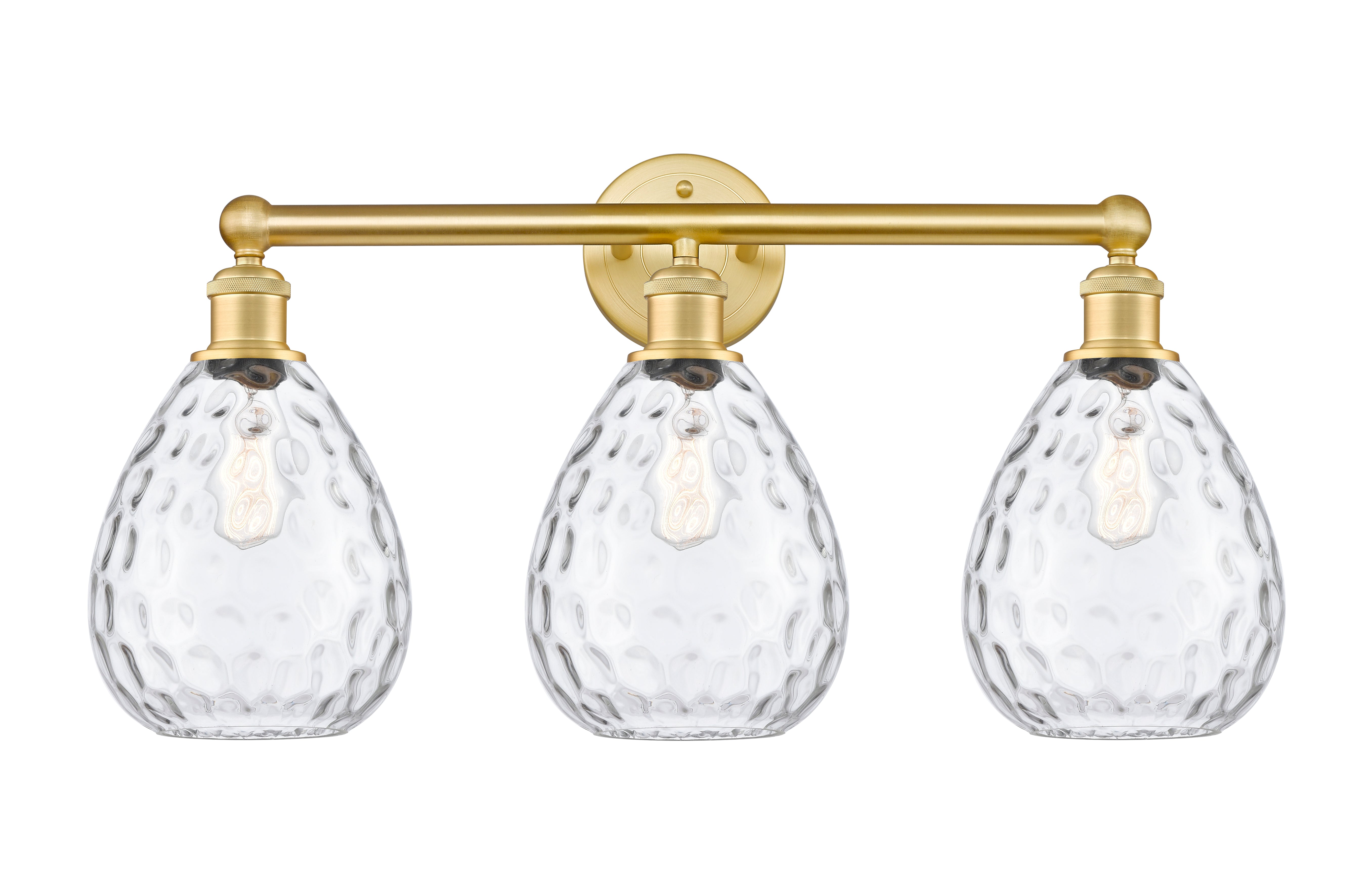 Edison Bath Vanity Light Cast Brass Finish