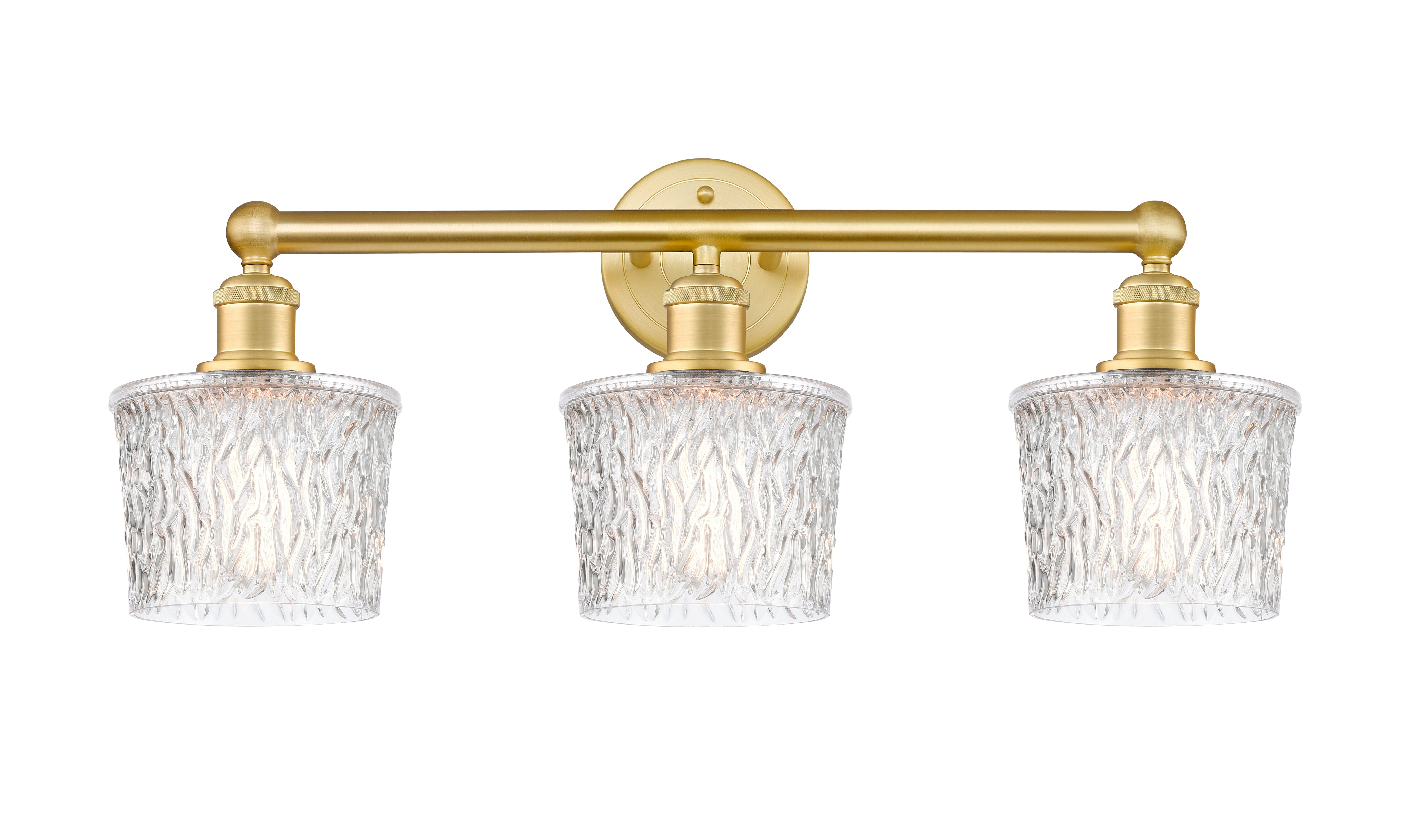 Edison Bath Vanity Light Cast Brass 25.75