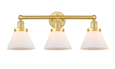 Edison Bath Vanity Light Cast Brass Glass