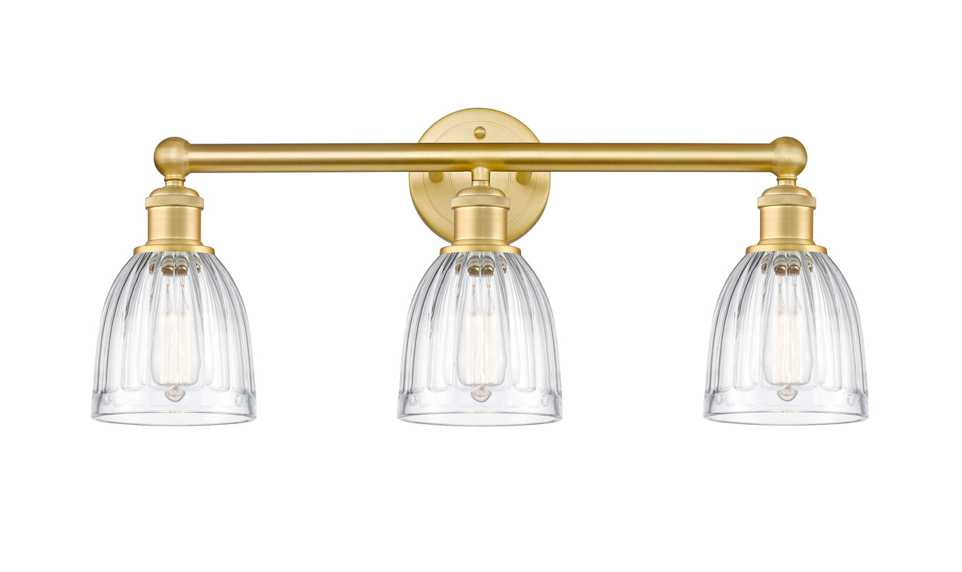 Edison Bath Vanity Light Cast Brass Finish