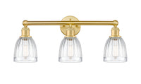 Edison Bath Vanity Light Cast Brass Finish