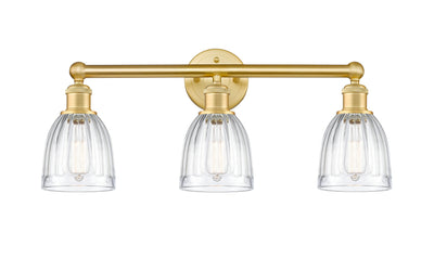 Edison Bath Vanity Light Cast Brass Finish