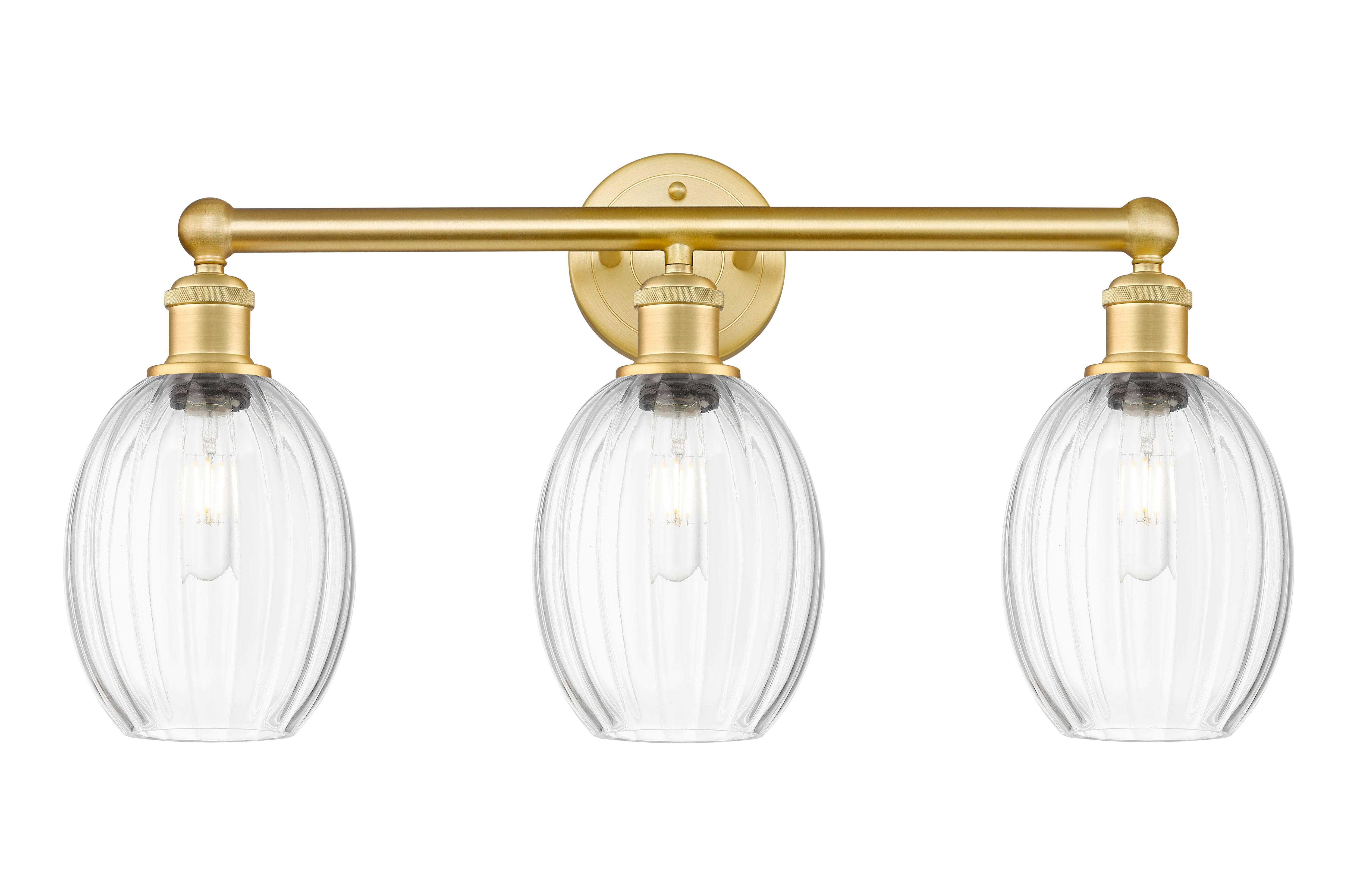 Edison Bath Vanity Light Cast Brass Finish