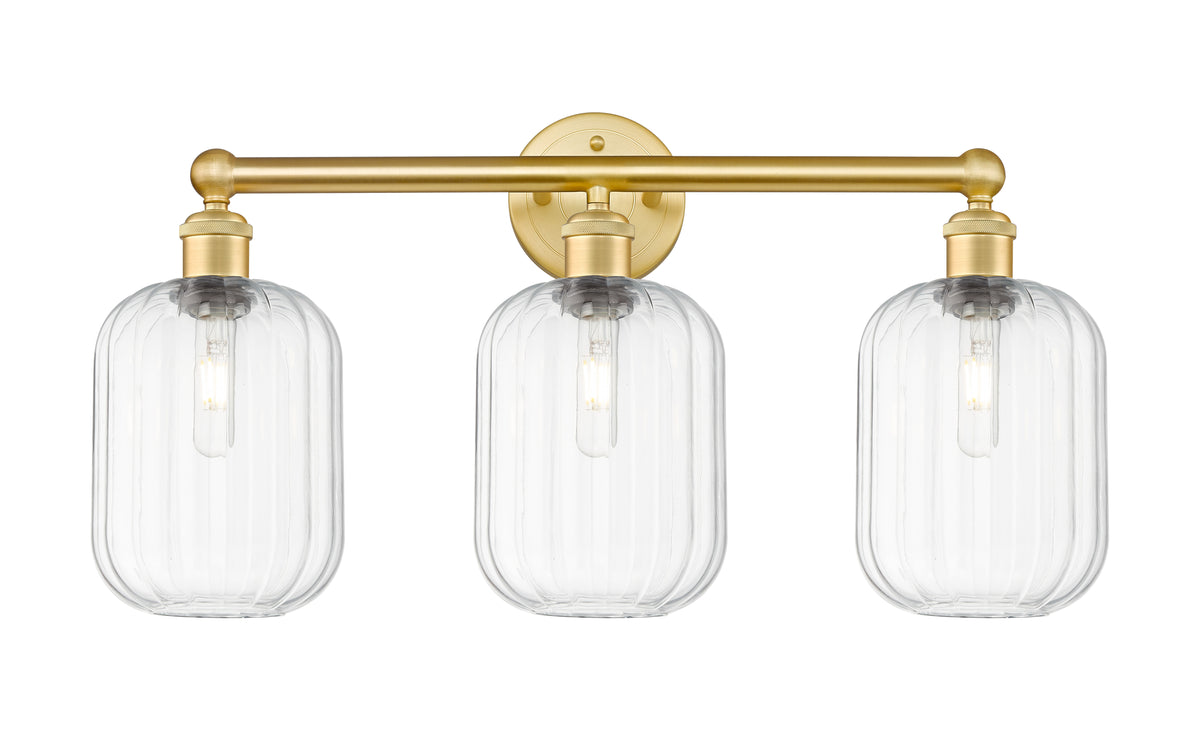 Preston Cylinder 25-Inch 3-Light Bath Vanity Light 14-Inch High