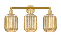 Preston Cylinder 25-Inch 3-Light Bath Vanity Light 14-Inch High