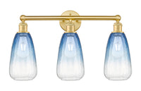 Brookhaven Almond 24-Inch 3-Light Bath Vanity Light 15.25-Inch High
