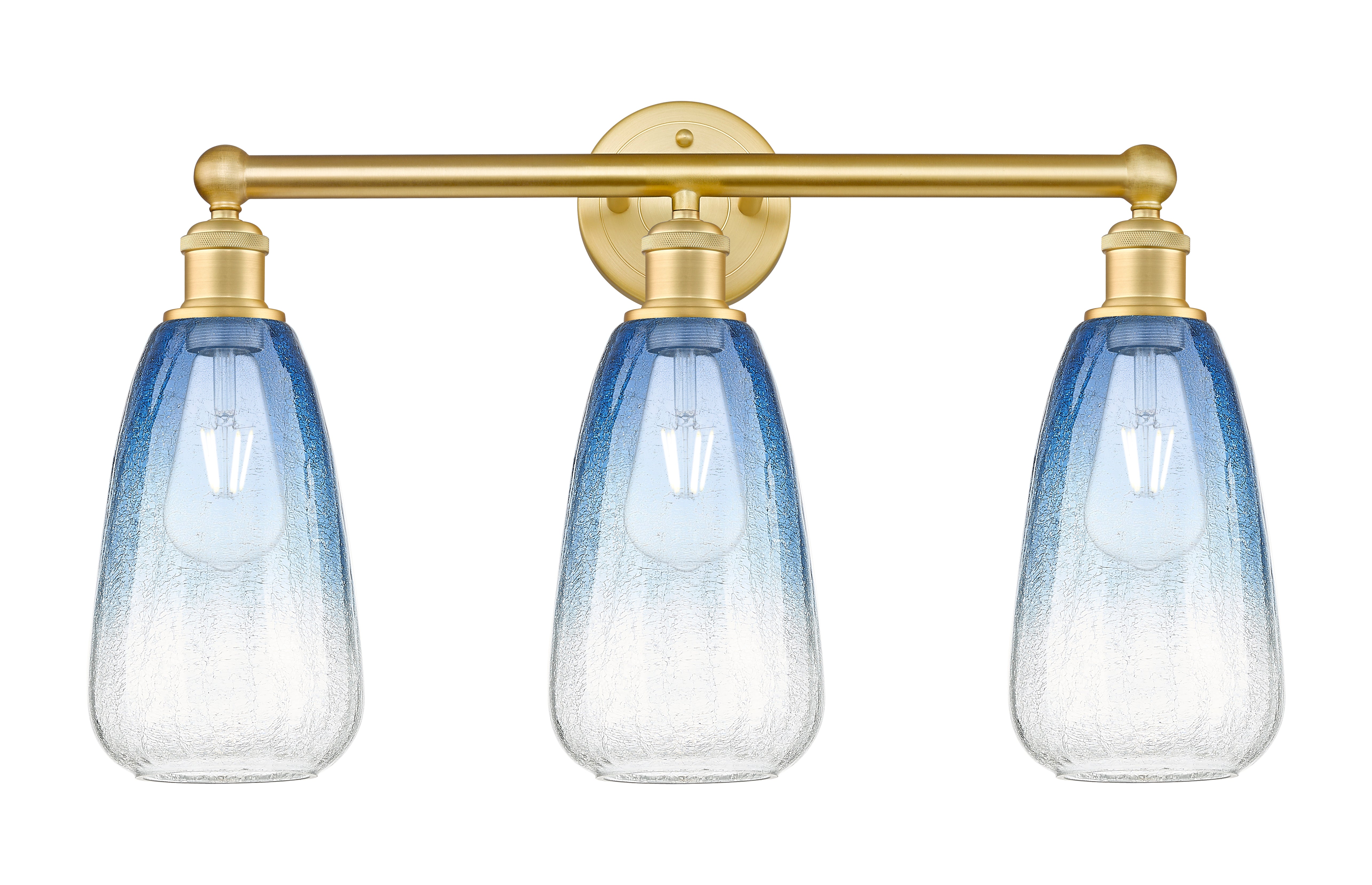Edison Bath Vanity Light Cast Brass
