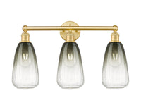 Brookhaven Almond 24-Inch 3-Light Bath Vanity Light 15.25-Inch High