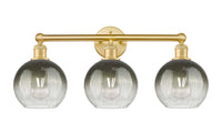 Brookhaven Globe 26-Inch 3-Light Bath Vanity Light