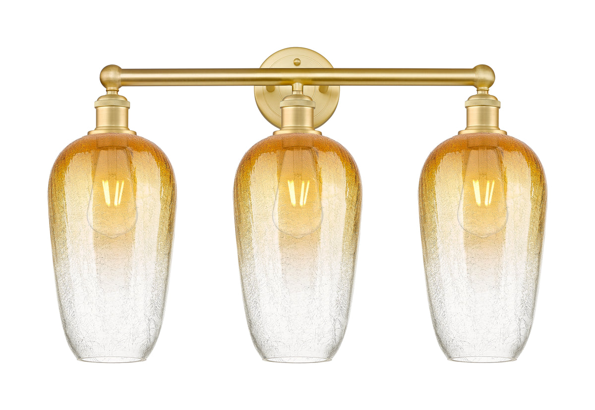 Brookhaven Flute 25-Inch 3-Light Bath Vanity Light 17.25-Inch High