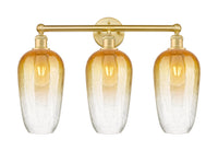 Brookhaven Flute 25-Inch 3-Light Bath Vanity Light 17.25-Inch High