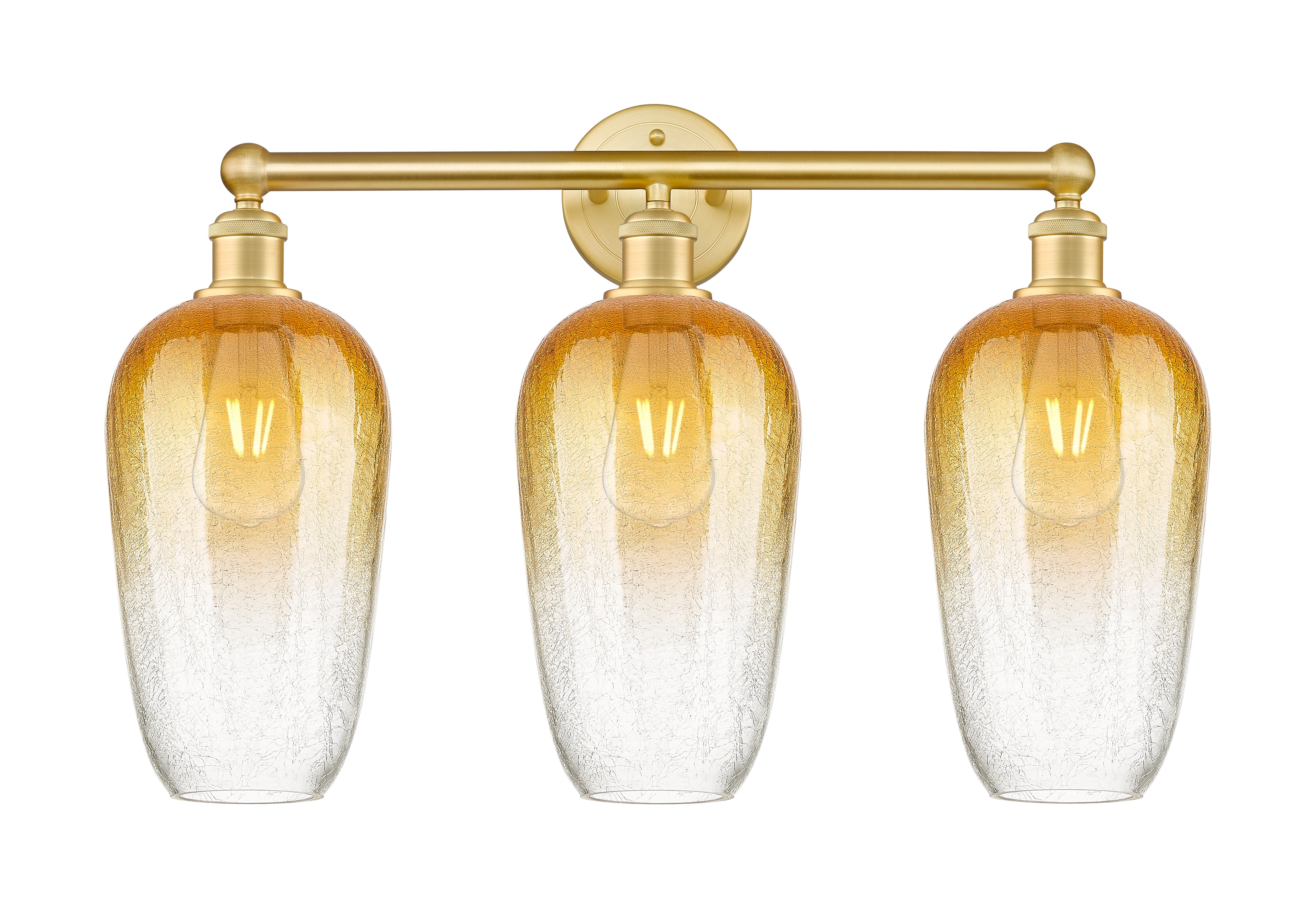 Edison Bath Vanity Light Cast Brass Finish