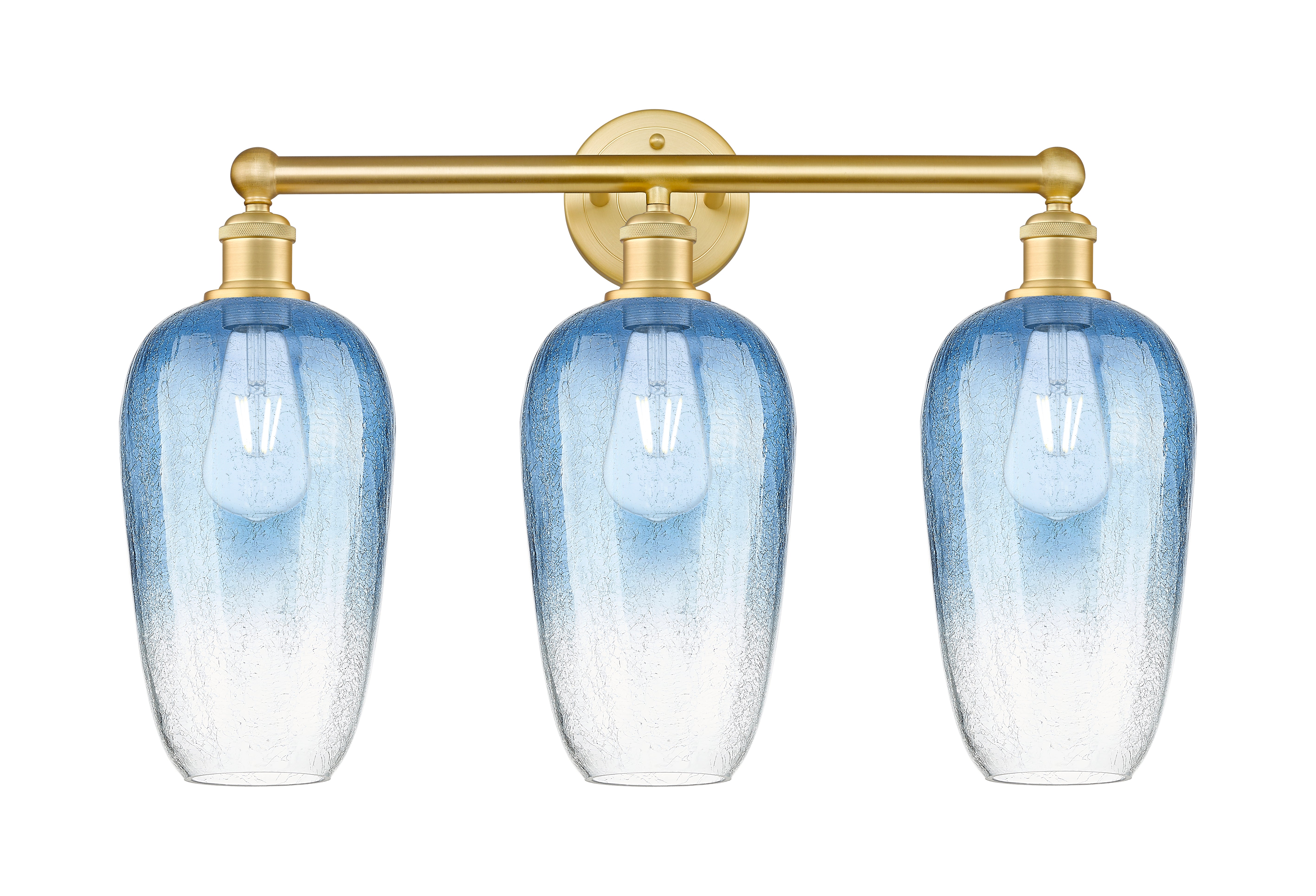 Edison Bath Vanity Light Cast Brass Finish