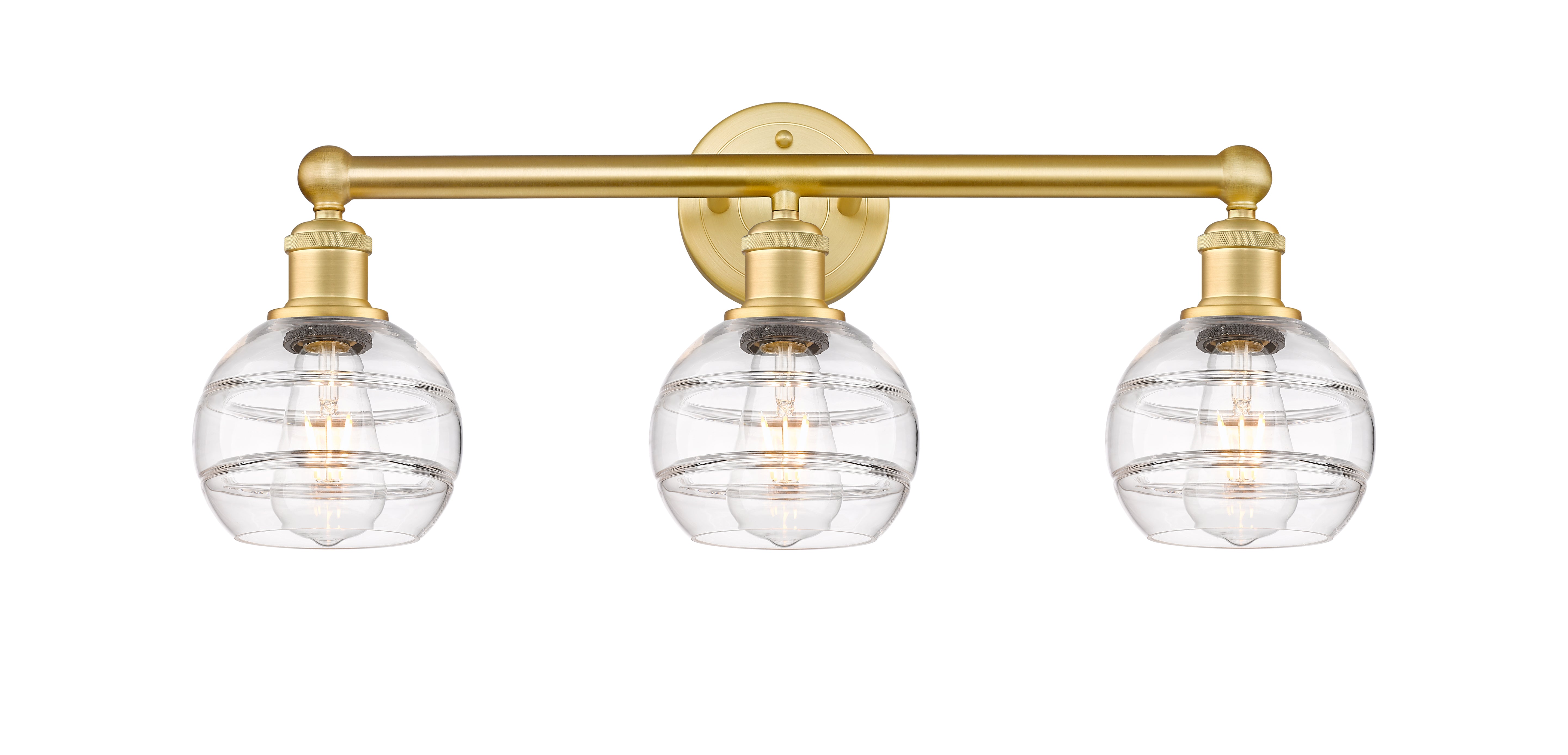Edison Bath Vanity Light Cast Brass Finish