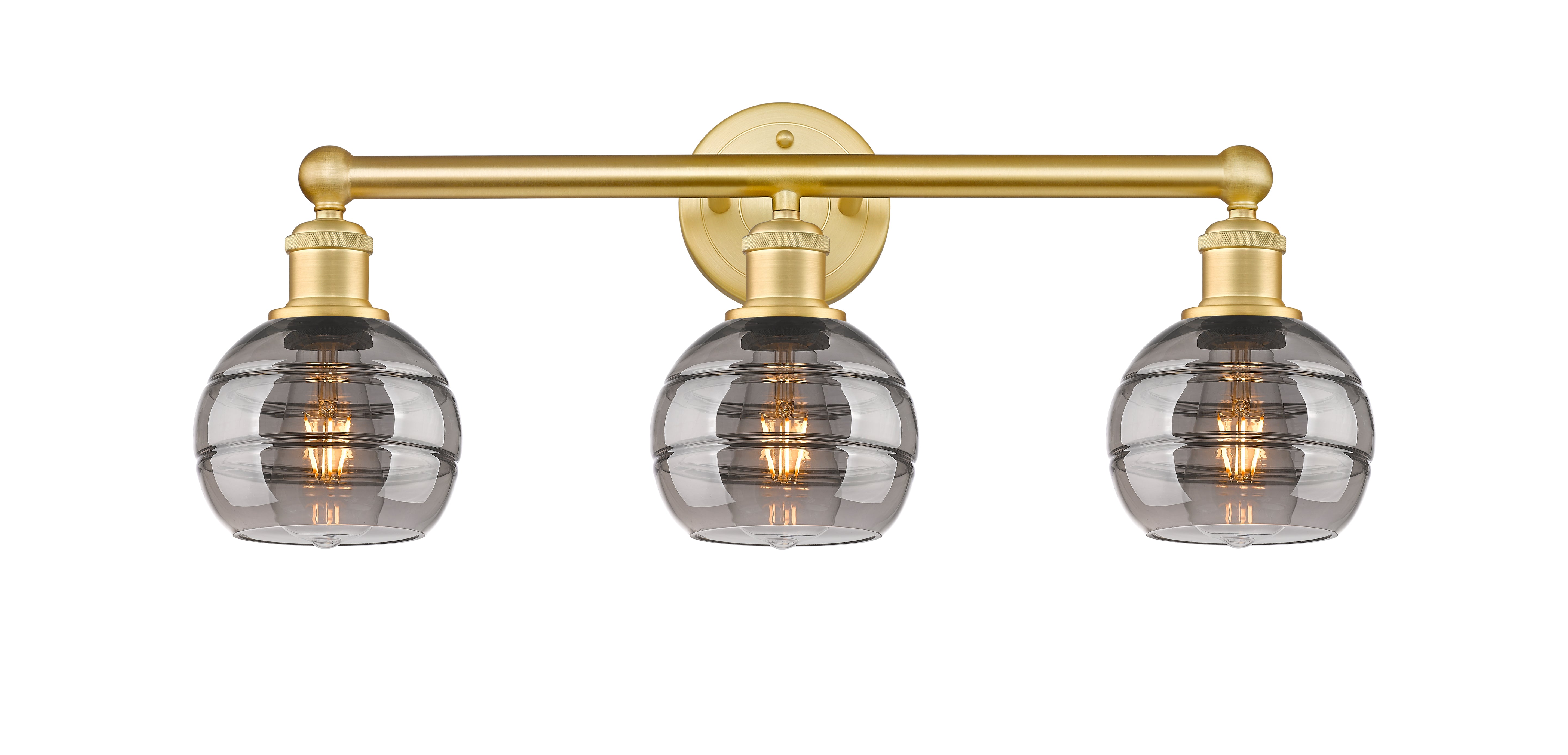 Edison Bath Vanity Light Cast Brass Finish