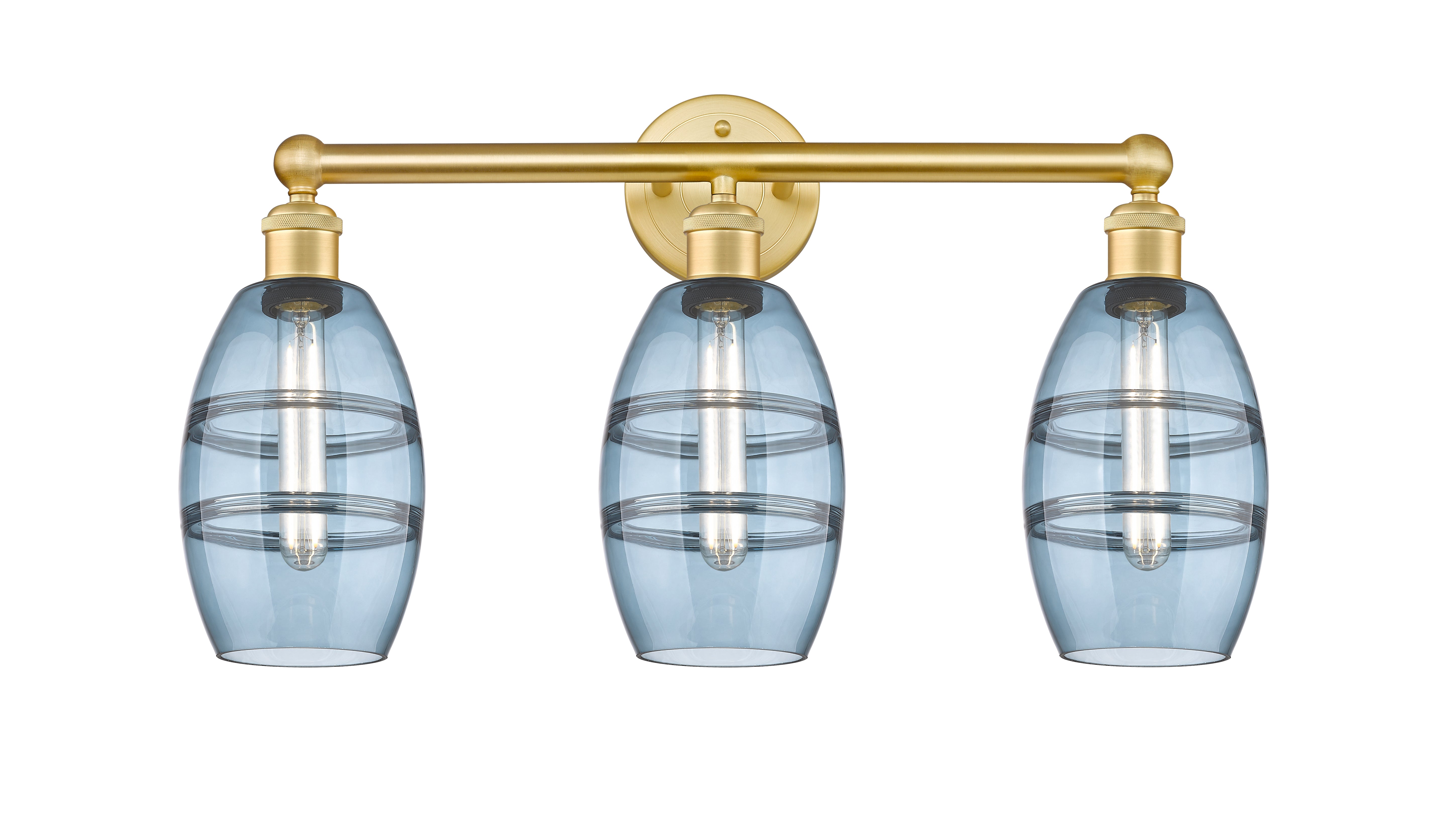 Edison Bath Vanity Light Cast Brass Finish