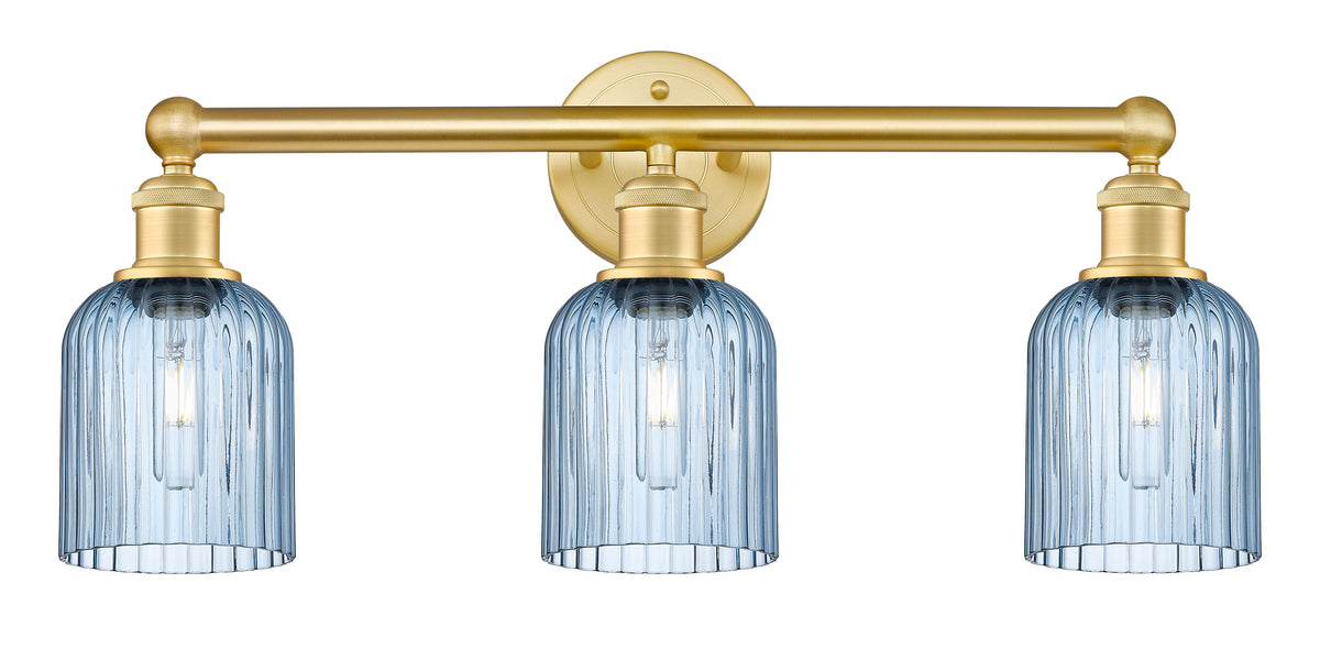 Bridal Veil 23-Inch 3-Light Bath Vanity Light 5-Inch Shade