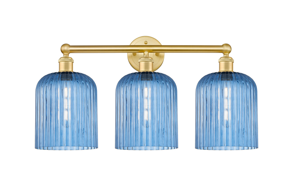 Bridal Veil 23-Inch 3-Light Bath Vanity Light 8-Inch Shade