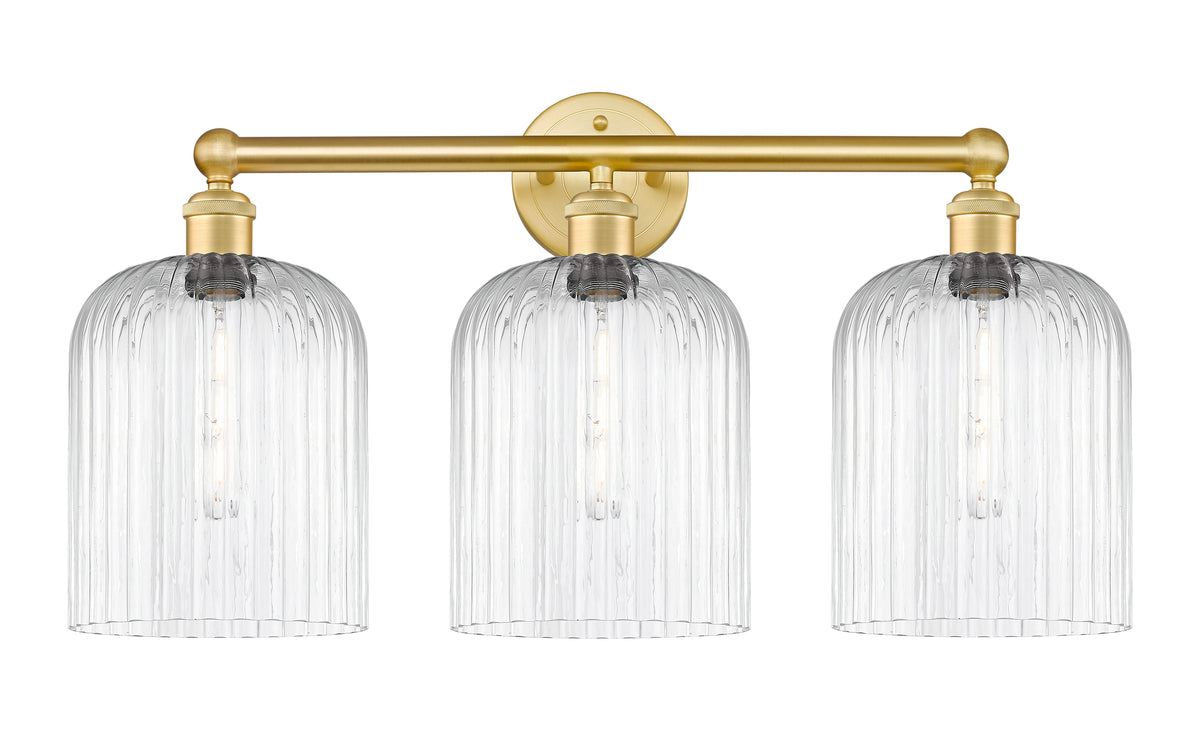 Bridal Veil 23-Inch 3-Light Bath Vanity Light 8-Inch Shade