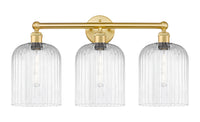 Bridal Veil 23-Inch 3-Light Bath Vanity Light 8-Inch Shade